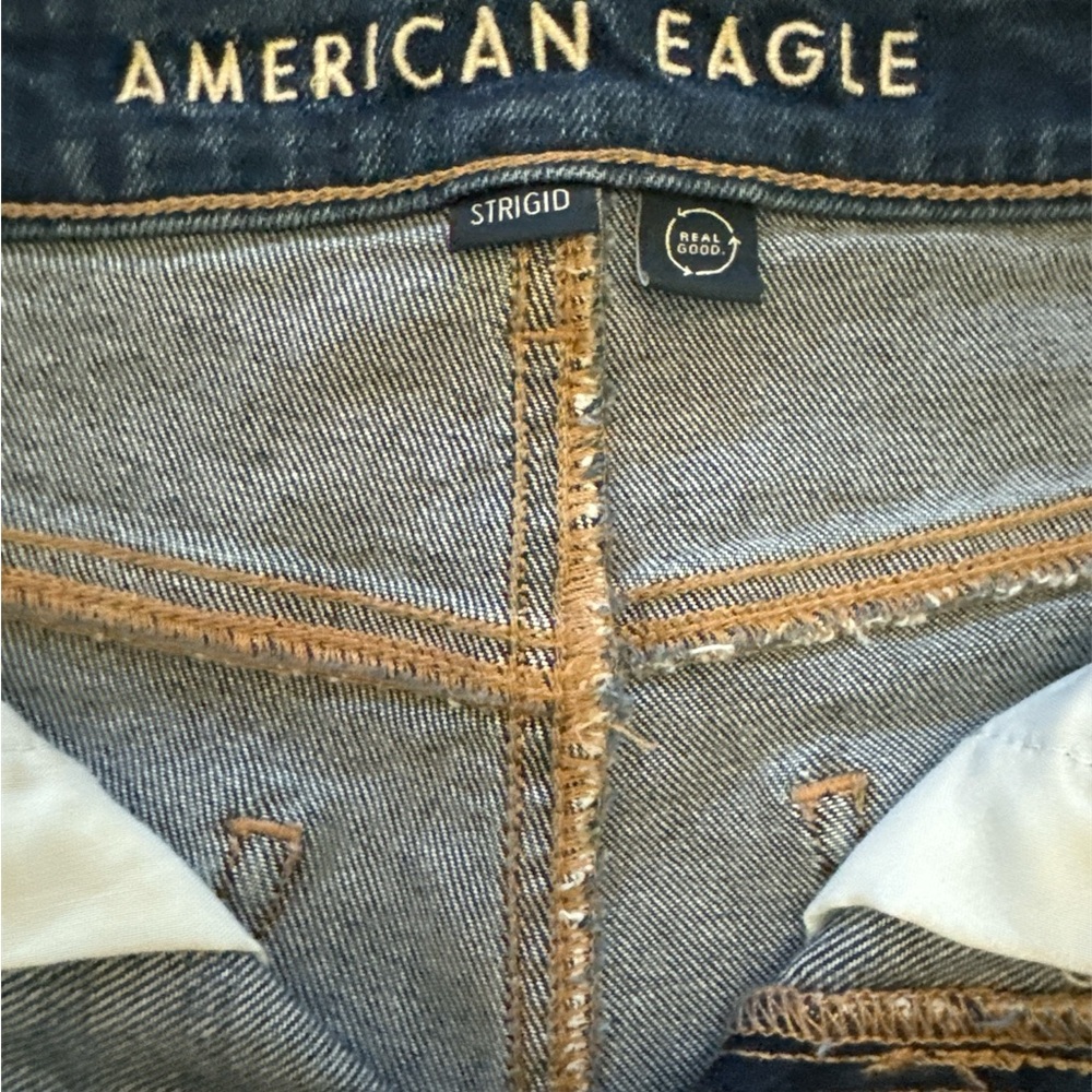 NWOT American Eagle distressed rigid shorts size 4 - Picture 4 of 7